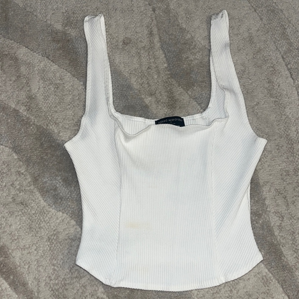 Naked wardrobe crop top